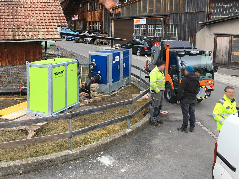 Umbau Pumpstation in Ringgenberg bei Interlaken